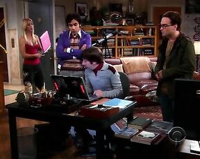 Cleavage and Pokers on Big Bang Theory!
