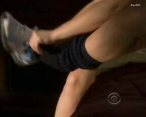 in Bra and more on Ghost Whisperer S04E09 and Talks to ET About Her Engagement on the set of Ghost Whisperer!