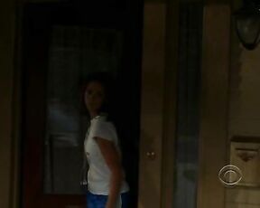 in Bra and more on Ghost Whisperer S04E09 and Talks to ET About Her Engagement on the set of Ghost Whisperer!