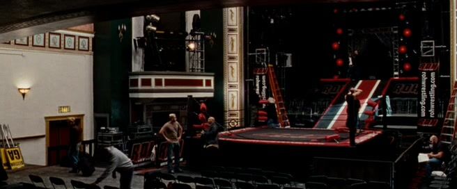 Nude Stripping in The Wrestler!