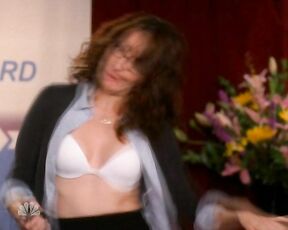 Rips Open Her Shirt While Doing A Little Dance on 30 Rock!