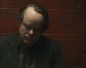 Naked and tatted up in Synecdoche New York!
