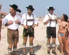 Topless from Drei Lederhosen in St Tropez!