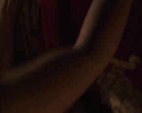 Completely Nude with Big Bare Breasts from Desperate Romantics S01E05!