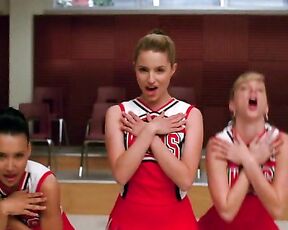 as cheerleader on Glee Episode 2 Glee Club Dance!