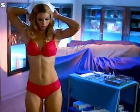 Legs, huge Cleavage and in Underwear in RoboDoc!