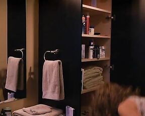 in Bra and Cleavage in Finding Bliss!