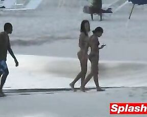 paparazzi Bikini videos on the beach of Barbados!