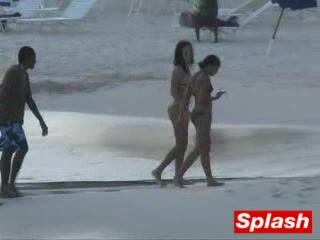 paparazzi Bikini videos on the beach of Barbados!