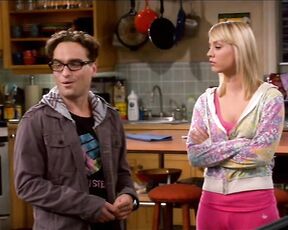 Cleavage on The Big Bang Theory!