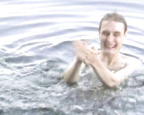Nude in Creature From The Hillbilly Lagoon!