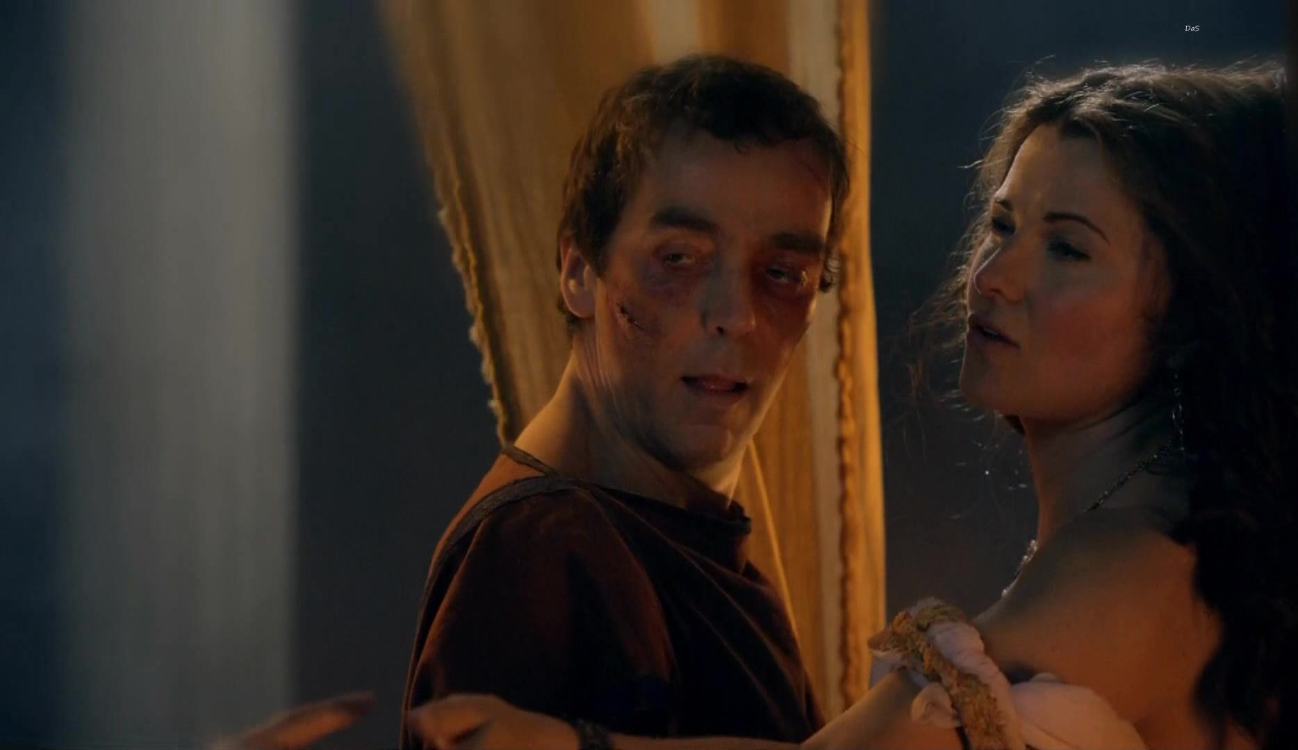 Lucy Lawless and Jaime Murray Nude Threesome on Spartacus Gods of the Arena e02 HiDef 1080i!