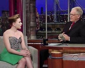 discussing her Nude pics on Letterman!