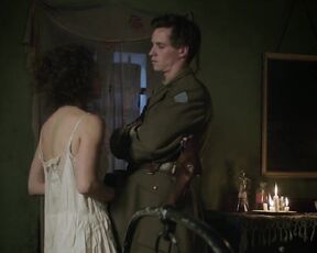 Clemence Poesy and Kata Petro Topless on Birdsong s01e02 HiDef 720p!