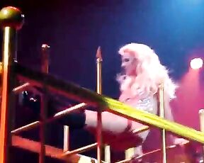 Legs Spread Apart from Piece Of Me Hot Cage Edit!