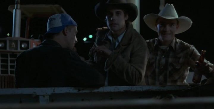 Naked from Near Dark and Young Guns II!