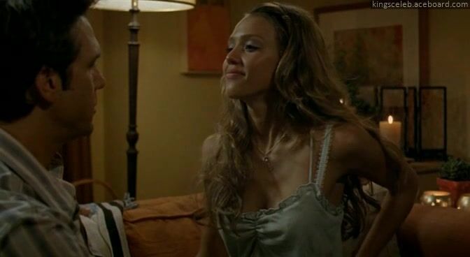 Jessica Alba, Carrie Fleming, Tammy Morris, Jessica Olafson, Zara Taylor, Chelan Simmons and Yasmine Vox Nude Banging and side boobage by Alba in Good Luck Chuck!