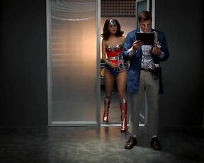 as Wonder Woman on Bones s3e5!