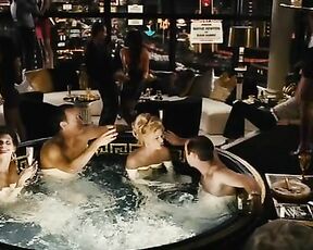 Cyia Batten and Hilary Angelo Nude in hottub from Charlie Wilsons War!