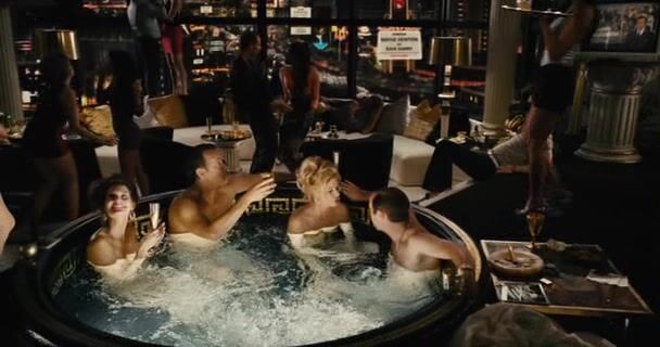 Cyia Batten and Hilary Angelo Nude in hottub from Charlie Wilsons War!