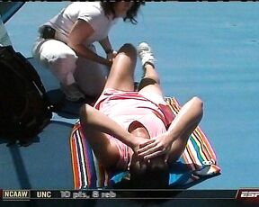 Great Up-Skirt from The Australian Open!