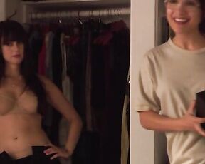 Mia Kirshner, Katherine Moennig, Elizabeth Keener and Alicia Leigh Willis Nude and kissing on The L Word S05E04!