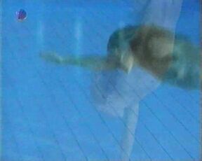 German Swimmer swimming Naked!