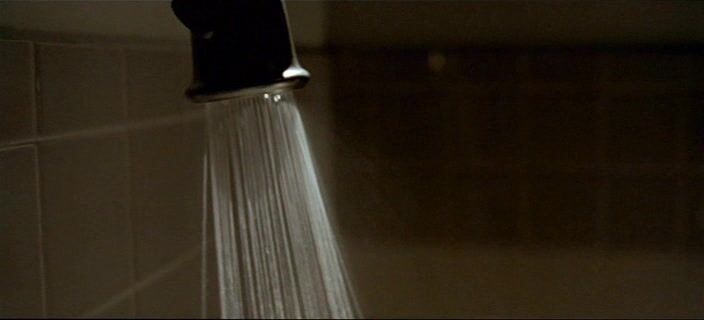 See-Through through shower door, holding her boob, Ass crack and in yellow dress in The Eye!
